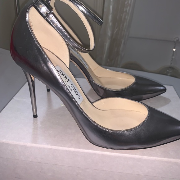 Jimmy Choo Silver Pumps - Picture 4 of 8